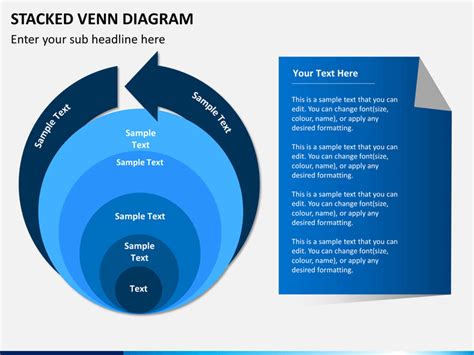 Stacked Venn Diagram Powerpoint Template Ppt Slides Sketchbubble