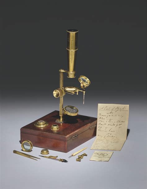 Charles Darwins First Microscope