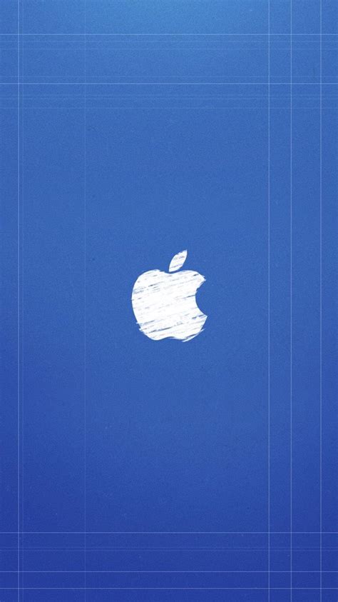 Apple logo 4k background image apple logo wallpaper apple. Blue background apple LOGO iPhone 6 Wallpaper | Fondos de ...