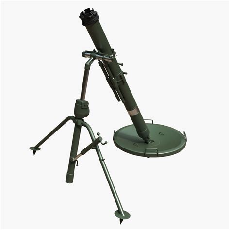 Mortar 2b11 3d Model Cgtrader