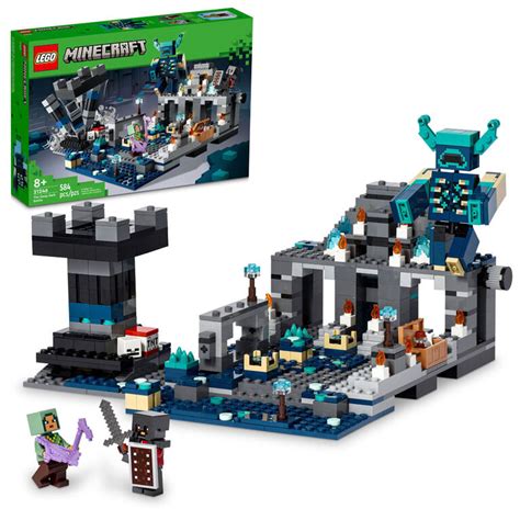 Lego Minecraft The Deep Dark Battle 21246 Building Toy Set 584 Pieces