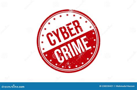 Cyber Crime Rubber Stamp Cyber Crime Rubber Grunge Stamp Seal Vector