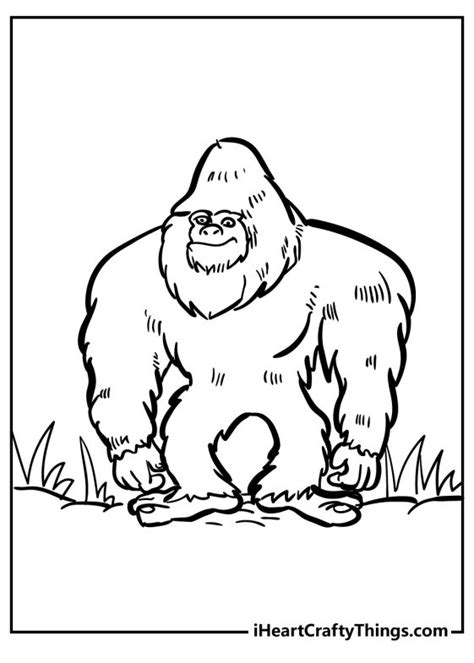 Bigfoot Coloring Pages 100 Free Printables