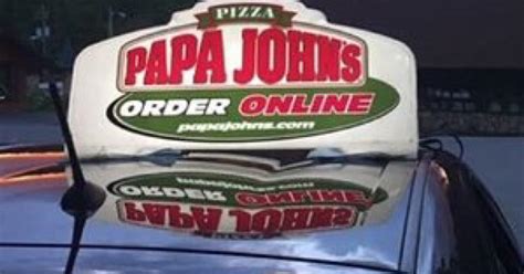 Papa John S Pizza Delivery Vehicle Stolen In Clifton