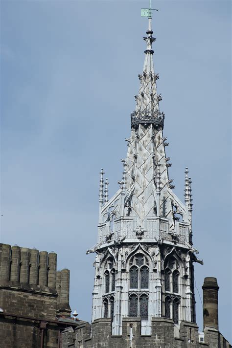 Free Stock Photo 7606 Gothic Spire At Cardiff Castle Freeimageslive