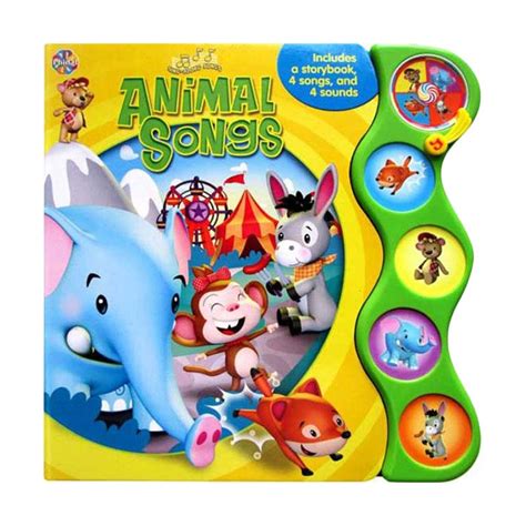 Jual Phidal Sing Along Sounds Book Animal Songs Buku Cerita Anak di