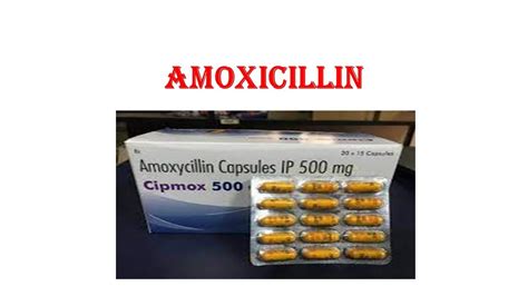 Amoxicillin 500mg Capsule Uses Dosage Contraindications And