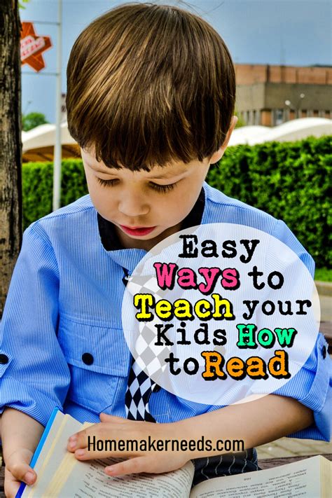 Easy Ways To Teach Your Kids How To Read Reading Programs For Kids