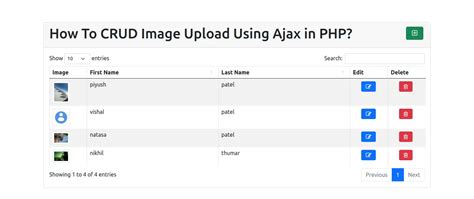 Php Pdo Crud With Ajax Jquery And Bootstrap Php Mysql Crud Operations