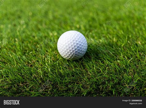 Golf Ball On Green Image And Photo Free Trial Bigstock