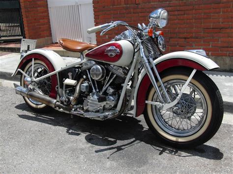 1960 Harley Davidson Harley Davidson Panhead F L H 1960 De Coleccion