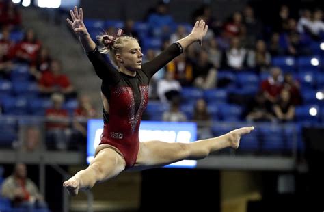 Ncaa Womens Gymnastics Huskers Leave Slow Start Behind For Super Six