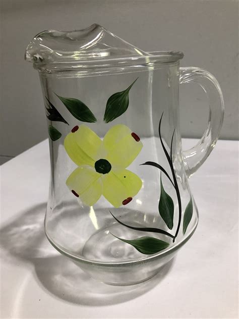 North East Ohio Auctions Glass Pitcher