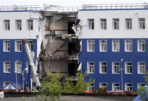 Russia Says 23 Are Now Dead After Collapse Of Barracks The New York Times