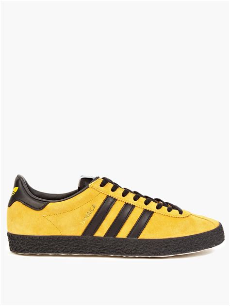 Adidas Originals Yellow Suede Og Jamaica Sneakers In Yellow For Men Lyst