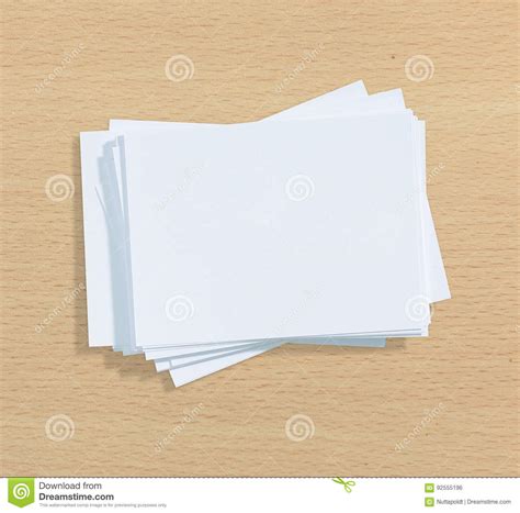 White Paper On Wood Table Of Background Stock Photo Image Of Memo