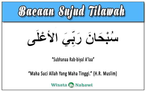 Bacaan Doa Sujud Tilawah Lengkap Tulisan Arab Latin Dan Arti Berikut