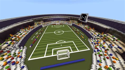 Minecraft Soccer Map Play Football As Ronaldo Or Messi