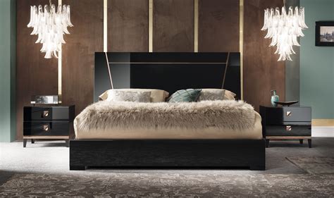 Walnut black gloss bedroom furniture 3 piece trio set. ALF Mont Noir Bedroom Collection Black High Gloss - Unique ...
