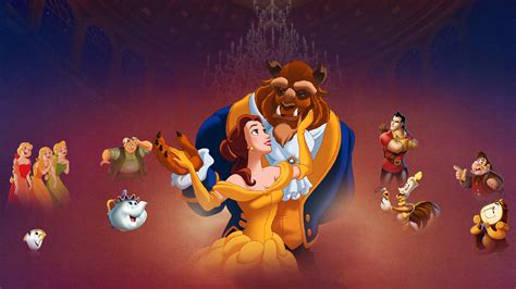 Beauty And The Beast Wallpaper 30th Anniversary By Thekingblader995