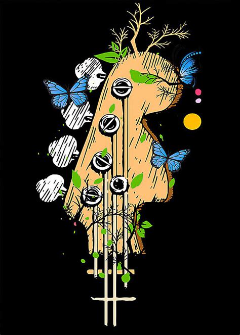 Bass Guitar Limited Edition Selling Out Fast 47 Digital Art By Gambrel
