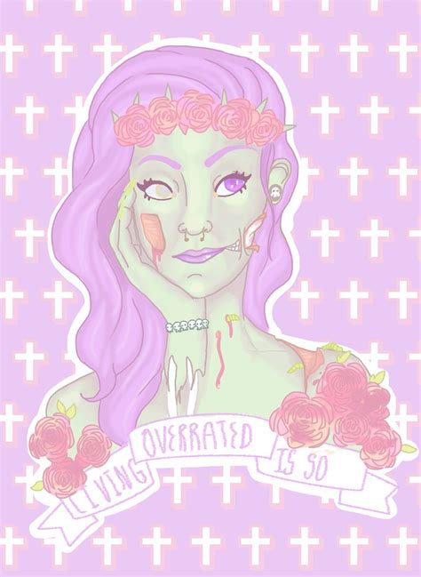 Pastel Goth Zombie Undead Zombie Pin Up Pin Up Makeup Flash Art