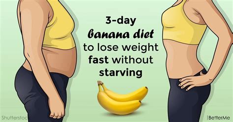 3 day effective banana diet to lose weight fast without starving