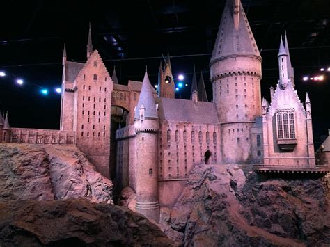 Hogwarts Castle Harry Potter Studios London Making Of Harry Potter