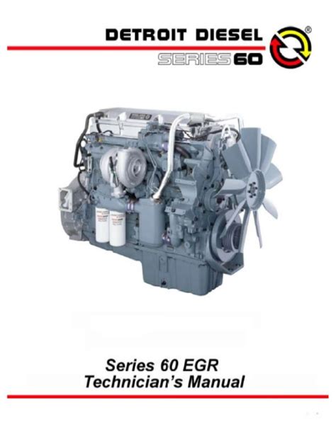 Detroit Diesel Series 60 Engine Service Repair Manual Pdf