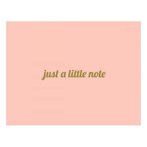 Just A Little Note Stationery Set