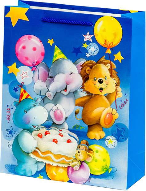 Gong Webshop Happy Birthday Baby Animals Ukrasna VreĆica Large