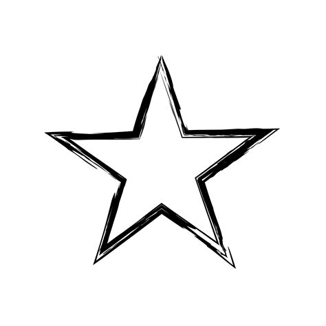 Distressed Star Svg Monogram Frame Svg Grunge Star Svg Etsy Uk