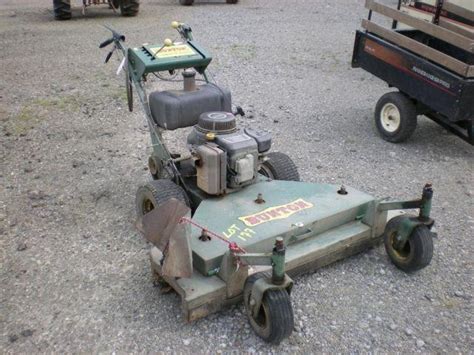 Bunton 52 Walk Behind Mower Edinburg Auction Sales Inc