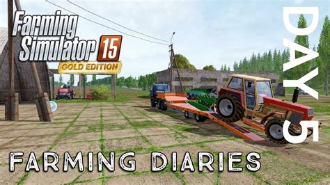 Farming Simulator Gold Edition Diaries Day Five Youtube