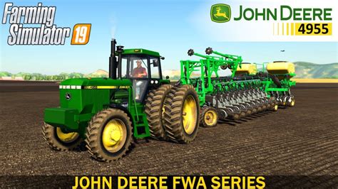 Farming Simulator 19 John Deere Fwa Series Tractor Youtube