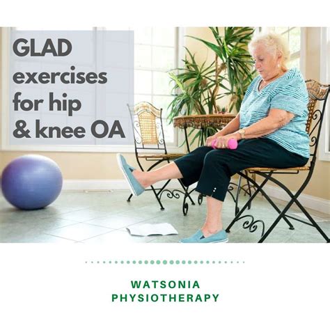 Watsonia Physiotherapy And Clinical Pilates Glad Exercises For Hip And Knee Oa