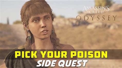 Pick Your Poison Side Quest Kythera Ac Odyssey Youtube