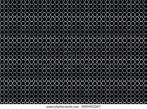 Honeycomb Metal Mesh Texture Background Stock Illustration 1849433347