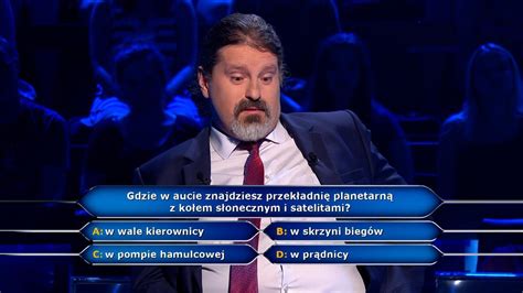 The show is hosted by hubert urbański. "Milionerzy". Pytanie za 5 tysięcy złotych o przekładnię ...