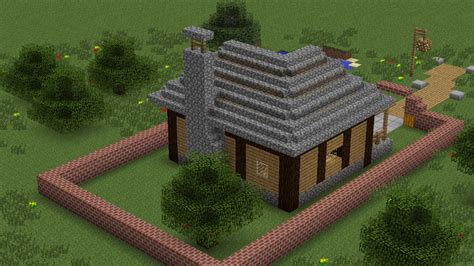 House Of Noobs Survival Flat Grass Minecraft Project