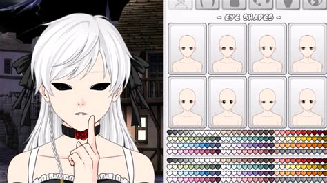 Create A Gothic Girl On Anime Avatar Creator Youtube
