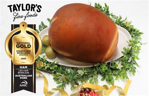 Taylors Fine Foods Premium Boneless Leg Ham Gold Coast Fresh Meat Centre