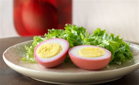 Pink Pickled Eggs Recipe Get Cracking