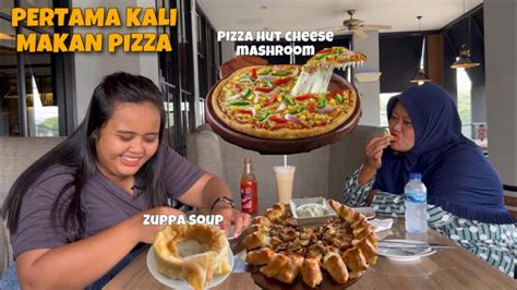 Reaksi Mamah Gayes Pertama Kali Nyobain Pizza ️ Youtube