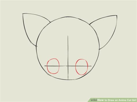 How To Draw An Anime Cat Girl 9 Steps With Pictures