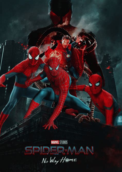 Spider Man No Way Home Fanart Poster Design By Rahala