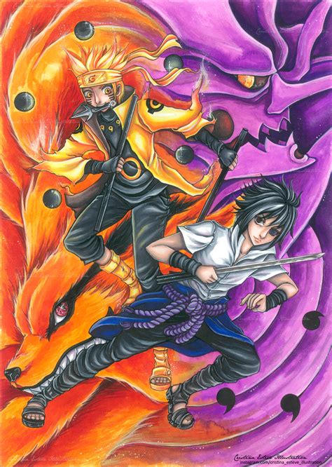 Six Path Mode Fanart Naruto Shippuden By Crisesher On Deviantart