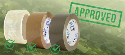 Packaging Tapes That Meet Military And Government Specs Pro Tapes And Specialties Blog