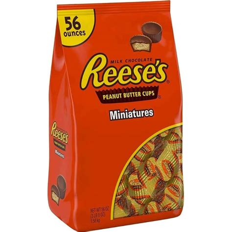 Reeses Peanut Butter Cups Miniatures 158kg Woolworths