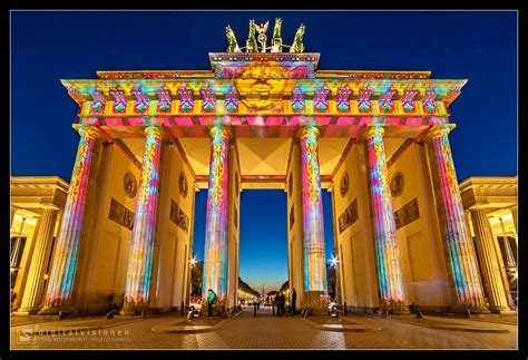 Brandenburger Tor Festival Of Lights 2015 Foto And Bild Deutschland